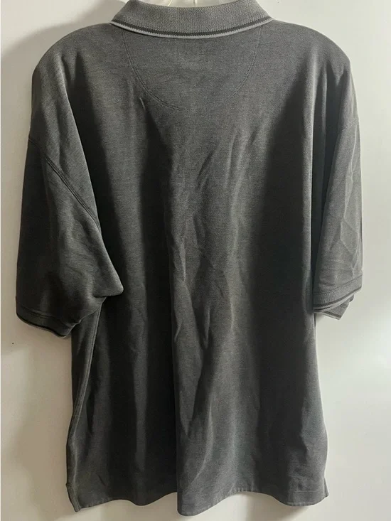 Tommy Bahama Men’s XL Charcoal Gray Polo Shirt | Classic Casual - Picture 5 of 5